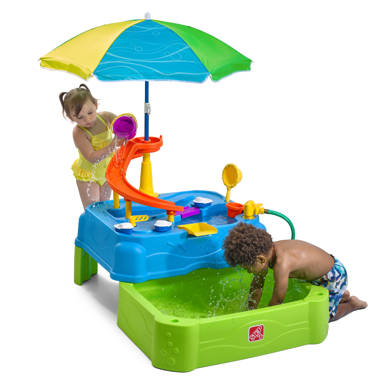 Shady oasis sand & water sales play table